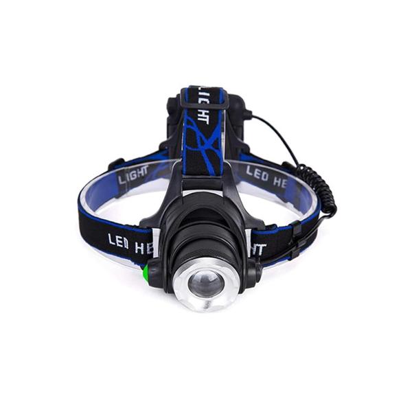 充電式LEDヘッドライト ズーム搭載 N-HDL-001 (日機直販)