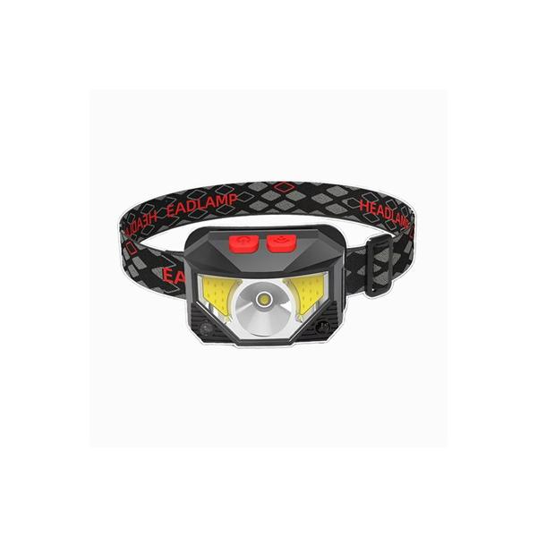充電式LEDヘッドライト センサースイッチ搭載 N-HDL-002 (日機直販)