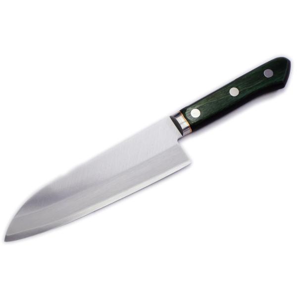 最終価格　堺音神作　三徳包丁 黒影 剣型三徳 160mm / 堺孝行- トモエ屋｜厳選された堺孝行の