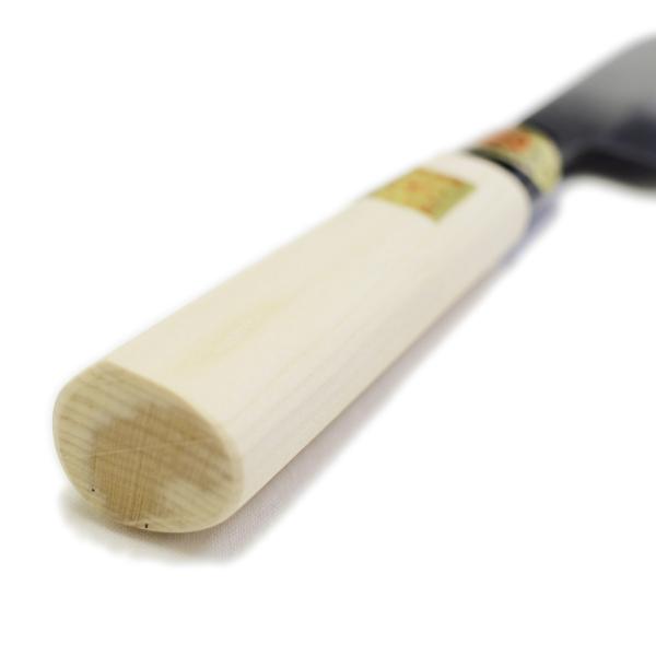 INOX本焼/貞宗/鎌型薄刃包丁/水牛柄★サヤ付属★手研ぎ済み★ INOX本焼/貞宗/鎌型薄刃包丁/水牛柄☆サヤ付属☆手研ぎ