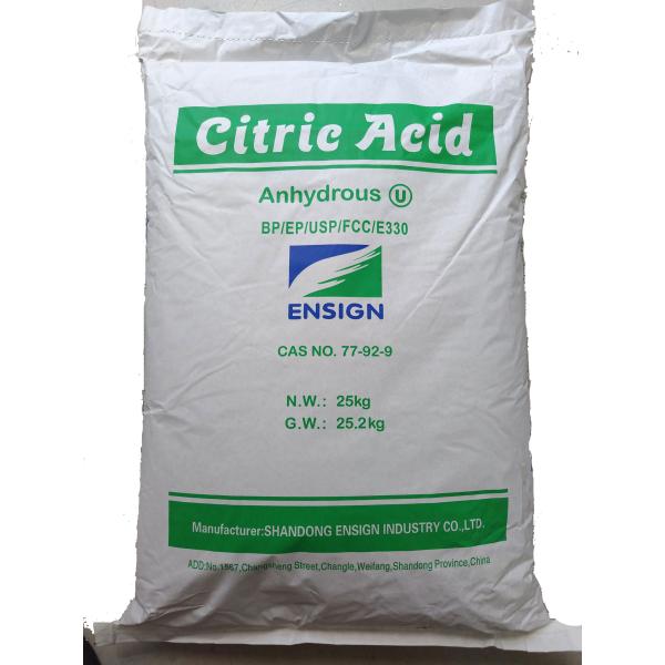 クエン酸 25kg 無水 顆粒 (ENSIGN) : 日光堂オンラインショップ - 通販