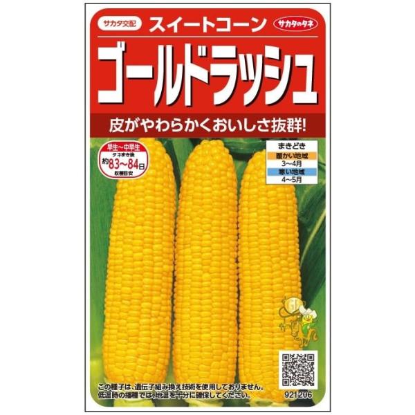 高品質で食味は極上、皮のとてもやわらかい黄色のトウモロコシです。大きな穂にツヤのある粒がきれいに並び、先端までしっかりと実がつきます。スイートコーンの種子,スイートコーンのタネ,すいーとこーんの種子,すいーとこーんのタネ,とうもろこしの種子...