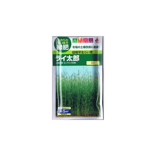 タキイ種苗 緑肥用ライムギ ライ太郎 60ml 郵送対応 Sta 日光種苗ヤフー店 通販 Yahoo ショッピング