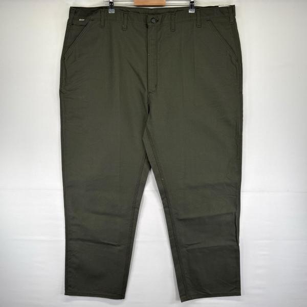 古着 デッドストック カーハート Carhartt ダック パンツ ペインターパンツ ジップ スパナポケット W50 L32  グリーン系 メンズ Carhartt（カーハート） 古着 デッドストック ダック パンツ