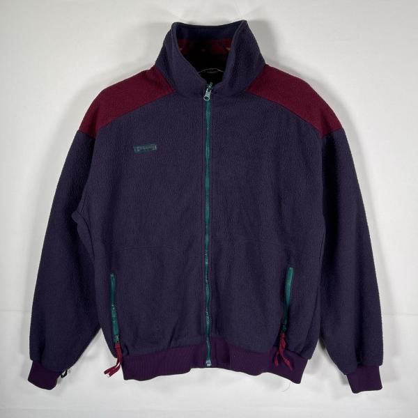 【美品 W's L】90s コロンビア USA製 プルオーバー フリース 90年代 USA製 Columbia コロンビア フリースプルオーバー モックネック