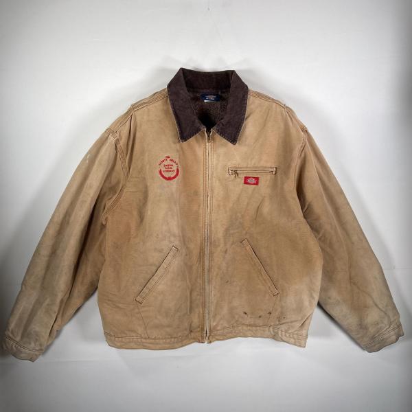 Dickies（ディッキーズ） USA古着 ダック ワークジャケット 襟