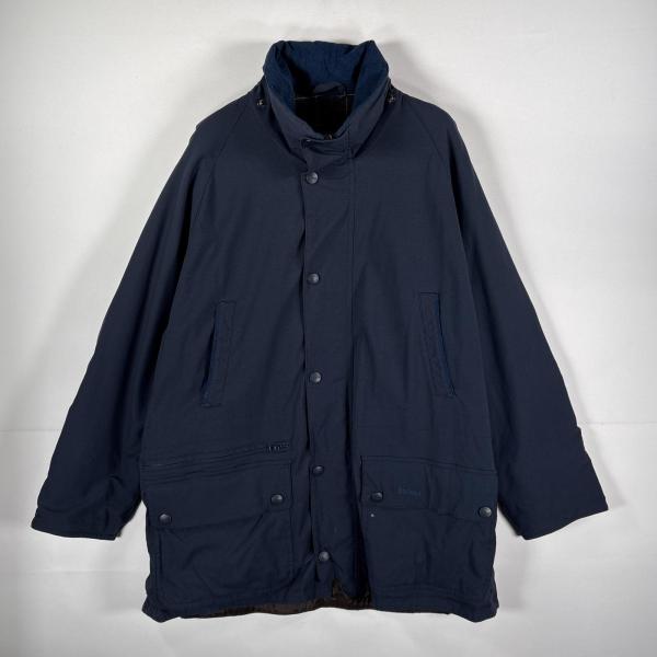 USA古着 バブアー Barbour カバーオール ハーフコートジャケット 裏地