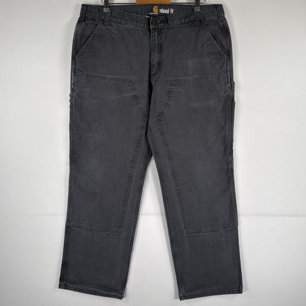 carhartt ダック地　ペインターパンツ　ワークパンツ　大きいサイズ　W40 Carhartt（カーハート） 古着 ワークパンツ ダブルニー ダック