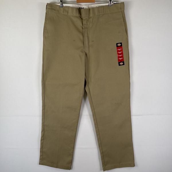 old dickies USA製 チビタグ ディッキーズ w40 Dickies（ディッキーズ） 古着 ワークパンツ デッドストック タグ付き