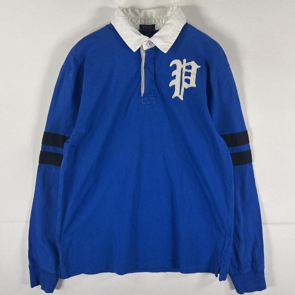 【管理番号】OYB0004915【ブランド】ポロ・ラルフローレン / POLO RALPH LAUREN【対象】ボーイズ【カラー】  ブルー【季節・シーズン】オールシーズン【生産国】インド【素材】コットン100%【表記サイズ】XL【実寸サイ...