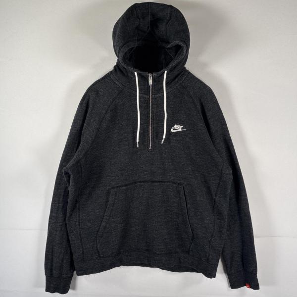 NIKE（ナイキ） 古着 パーカー ハーフジップ スウェット ワンポイント