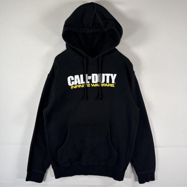 古着 パーカー スウェット CALL OF DUTY プルオーバー ゲームロゴ
