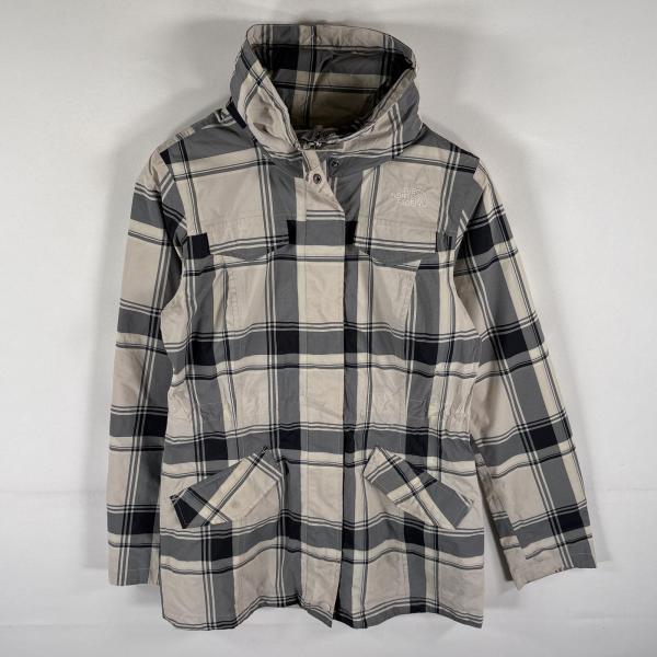 00s THE NORTH FACE ナイロンジャケット　チェック柄　y2k THE NORTH FACE（ザ ノースフェイス） 古着 ナイロンジャケット コート