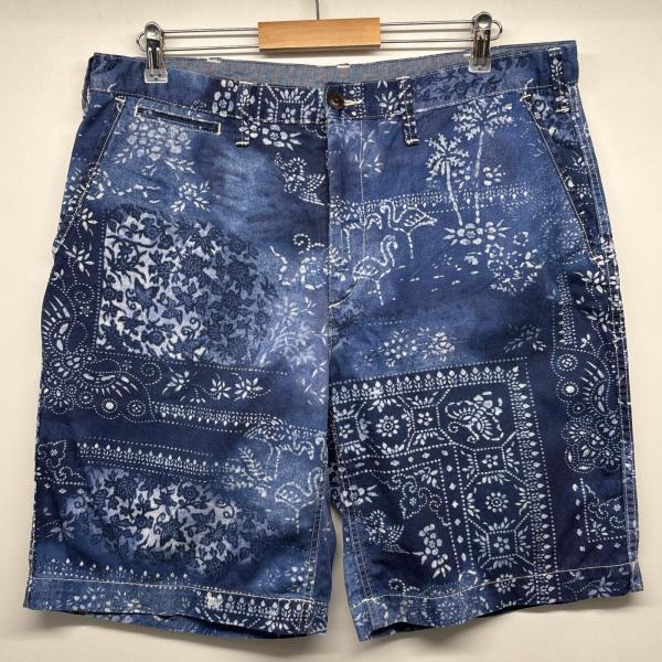 メンズ XXL 訳あり デッドストック ラルフローレン ペイズリー柄