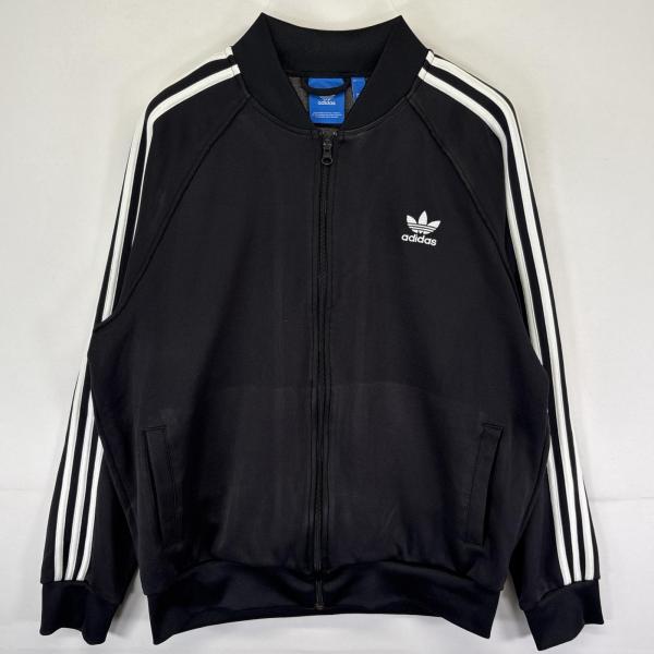adidas 古着 アディダス トラックジャケット ワンポイントロゴ