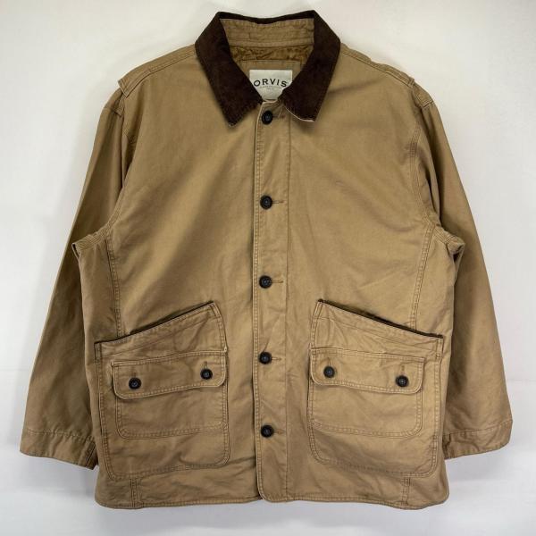 古着 オービス ORVIS カバーオール 大きいサイズ ハンティング