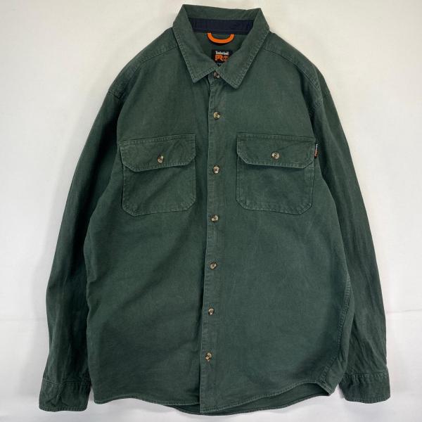 Timberland（ティンバーランド） 古着 デニムシャツジャケット ワーク