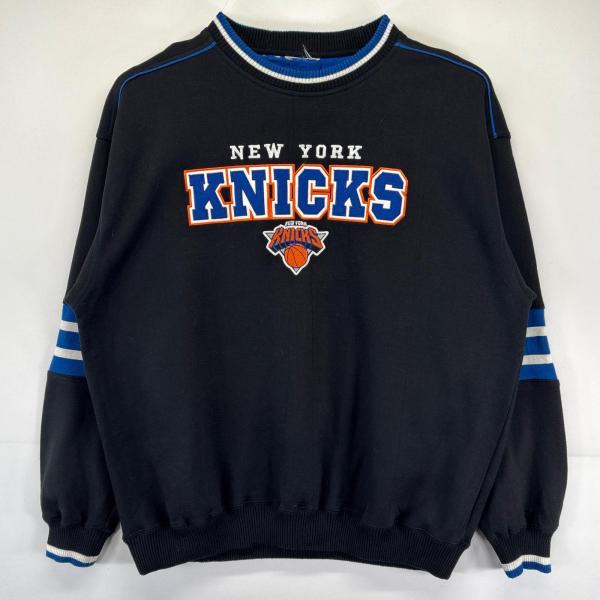 NBA ニューヨーク・ニックス 長袖シューティングシャツ 韓国製 古着 刺繍ロゴ nikku_oyb0012332