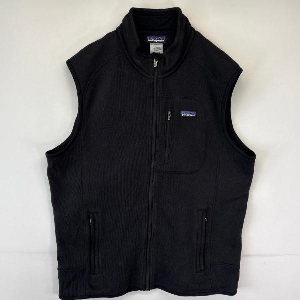 希少サイズ！パタゴニア ベターセーター ベスト ブラック 黒 XL 美品 patagonia（パタゴニア） 古着 ベスト ベターセーター フリース ワン