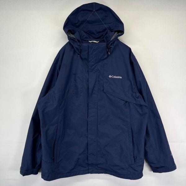 Columbia オムニヒート マウンテンパーカー XL Columbia（コロンビア） 古着 ナイロンジャケット フルジップ オムニ