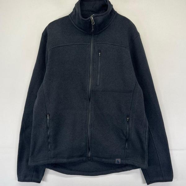 古着 エルエルビーン L.L.Bean フリース ジャケット フルジップ ベターセータータイプ アウトドア M  グレー系 無地 メンズ