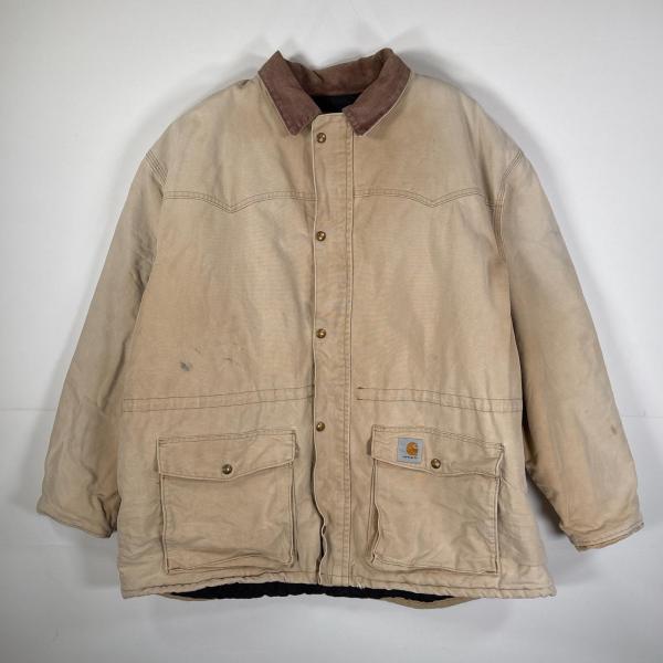 Carhartt（カーハート） USA古着 カバーオール ダックジャケット 襟