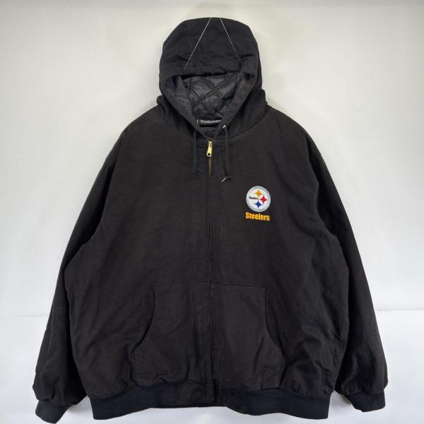 古着 Dunbrooke ワークジャケット ダック アクティブパーカータイプ 