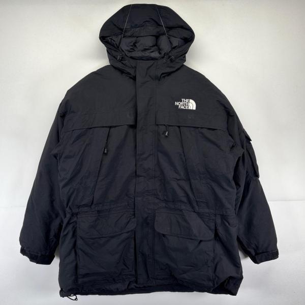 古着 ザ・ノースフェイス THE NORTH FACE マウンテンパーカー 大きいサイズ グースダウン マクマドパーカ アウトドア 2XL  ブラック THE NORTH FACE（ザ ノースフェイス） 古着 マウンテンパーカー 大きい