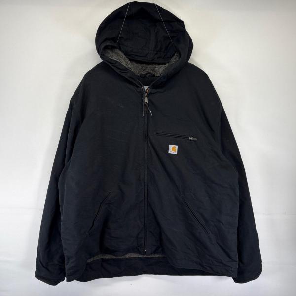Carhartt（カーハート） 古着 ダック ジャケット 中綿 裏ボア