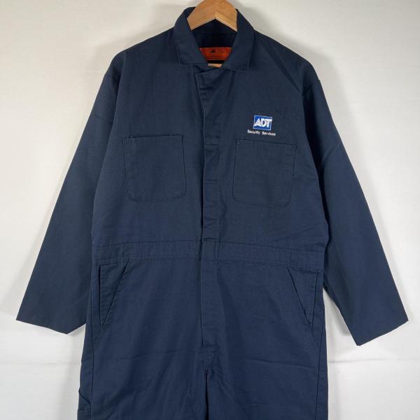 【管理番号】OYD0000086【ブランド】レッドキャップ / RED KAP【対象】メンズ【カラー】 ネイビー【季節・シーズン】オールシーズン【生産国】USA【素材】コットン35% / ポリエステル65%【実寸サイズ】総丈：約156cm肩...