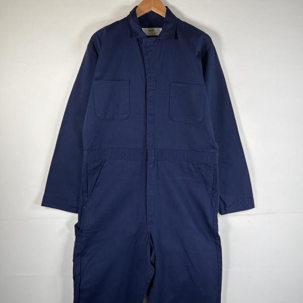 【管理番号】OYD0000111【ブランド】レッドキャップ / RED KAP【対象】メンズ【カラー】  ネイビー【柄】無地【季節・シーズン】オールシーズン【生産国】メキシコ【素材】コットン100%【実寸サイズ】総丈：約171cm肩幅：約4...