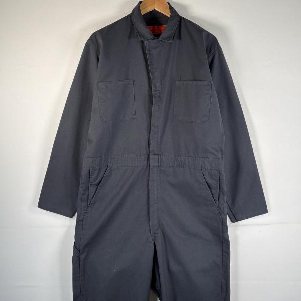 【管理番号】OYD0000124【ブランド】レッドキャップ / RED KAP【対象】メンズ【カラー】  ダークグレー系【季節・シーズン】オールシーズン【生産国】ホンジュラス【素材】コットン35% / ポリエステル65%【実寸サイズ】総丈：...