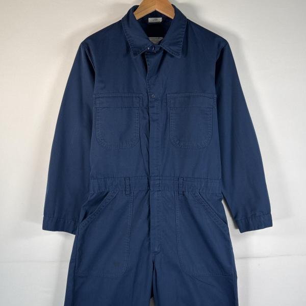 古着 90's/90年代 ミリタリー 長袖つなぎ オールインワン ワーク 作業