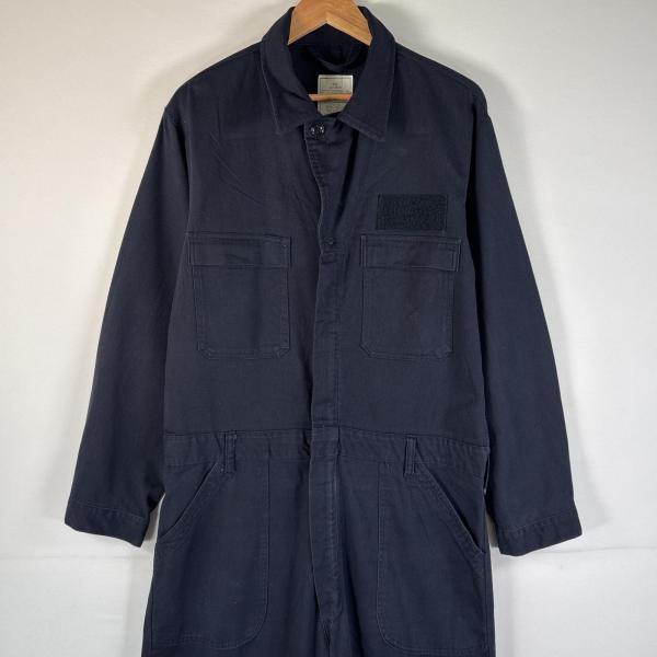 【管理番号】OYD0000222【ブランド】ミリタリー【対象】メンズ【カラー】  ネイビー【柄】無地【季節・シーズン】オールシーズン【素材】コットン100%【実寸サイズ】総丈：約172.5cm肩幅：約49cm身幅：約58cmウエスト：約48...