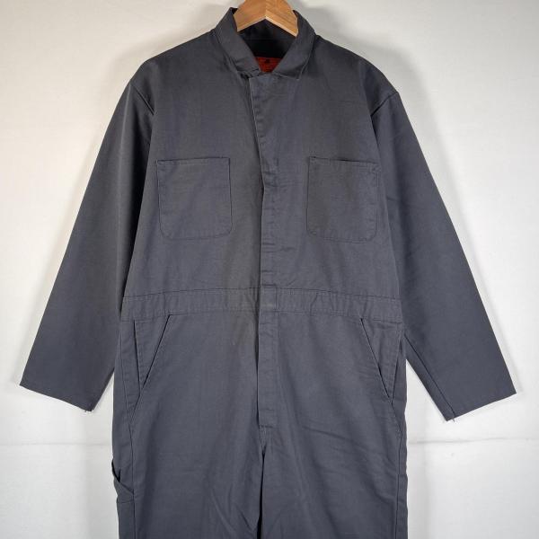 【管理番号】OYD0000279【ブランド】レッドキャップ / RED KAP【対象】メンズ【カラー】  ダークグレー系【季節・シーズン】オールシーズン【生産国】ホンジュラス【素材】コットン35% / ポリエステル65%【実寸サイズ】総丈：...