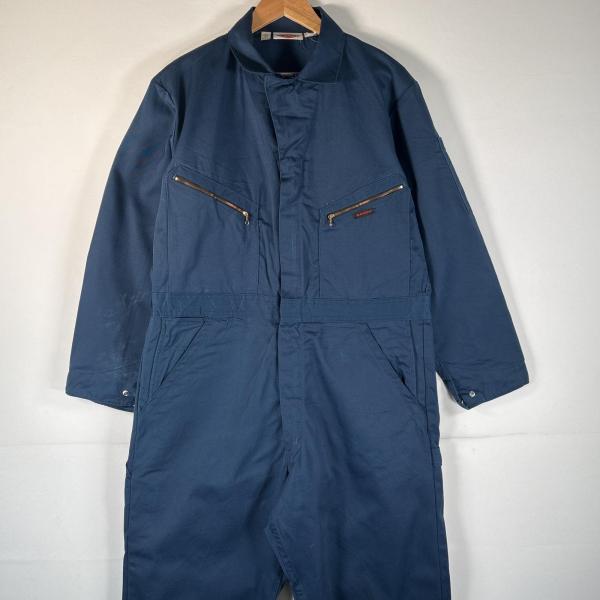 【管理番号】OYD0000497【ブランド】ディッキーズ / Dickies【対象】メンズ【カラー】  ネイビー【季節・シーズン】オールシーズン【年代】1990年代【素材】コットン35% / ポリエステル65%【実寸サイズ】総丈：約162c...
