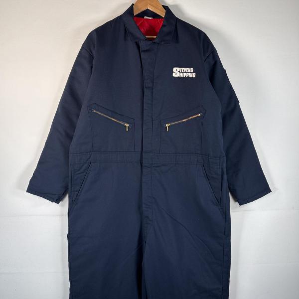 【管理番号】OYD0000522【ブランド】レッドキャップ / RED KAP【対象】メンズ【カラー】  ネイビー【季節・シーズン】秋冬【生産国】USA【年代】1990年代【素材】コットン35% / ポリエステル65%【実寸サイズ】総丈：約...