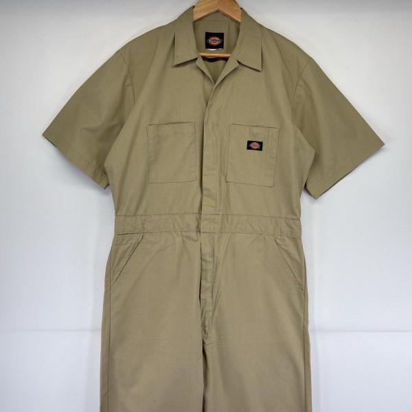 【管理番号】OYD0000547【ブランド】ディッキーズ / Dickies【対象】メンズ【カラー】  ベージュ【季節・シーズン】夏【実寸サイズ】総丈：約159cm肩幅：約48cm身幅：約58cmウエスト：約47cm股下：約71cmワタリ幅...