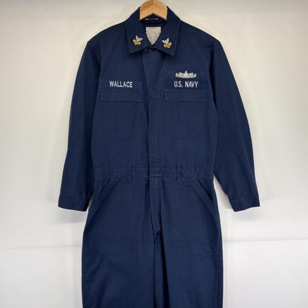 【管理番号】OYD0000602【ブランド】ミリタリー【対象】メンズ【カラー】  ネイビー【季節・シーズン】オールシーズン【実寸サイズ】総丈：約161cm肩幅：約44cm身幅：約55cmウエスト：約39cm股下：約69cmワタリ幅：約38c...