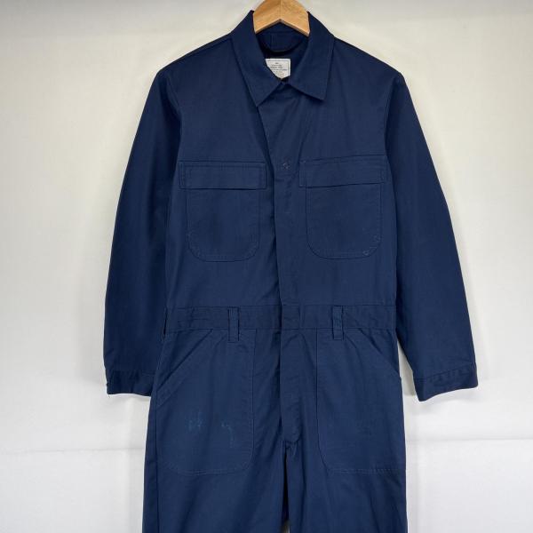 【管理番号】OYD0000606【ブランド】ミリタリー【対象】メンズ【カラー】  ネイビー【季節・シーズン】オールシーズン【素材】コットン35% / ポリエステル65%【実寸サイズ】総丈：約165.5cm肩幅：約43cm身幅：約53cmウエ...