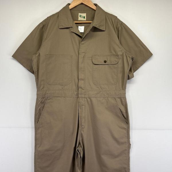 【管理番号】OYD0000742【ブランド】キー【対象】メンズ【カラー】  ベージュ【季節・シーズン】夏【生産国】中国【素材】コットン55% / ポリエステル45%【表記サイズ】L【実寸サイズ】総丈：約148cm肩幅：約48cm身幅：約60...