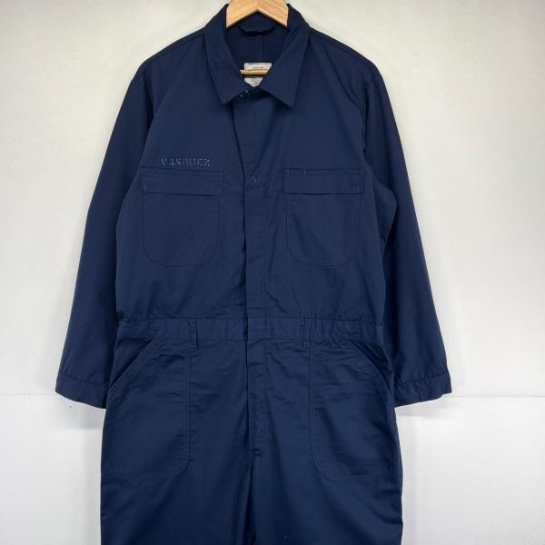 【管理番号】OYD0000776【ブランド】ミリタリー【対象】メンズ【カラー】  ネイビー【季節・シーズン】オールシーズン【年代】1990年代【素材】コットン35% / ポリエステル65%【実寸サイズ】総丈：約171cm肩幅：約49cm身幅...
