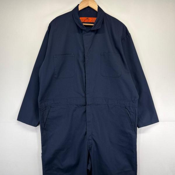 【管理番号】OYD0000800【ブランド】レッドキャップ / RED KAP【対象】メンズ【カラー】  ネイビー【季節・シーズン】オールシーズン【生産国】メキシコ【素材】コットン35% / ポリエステル65%【実寸サイズ】総丈：約170c...