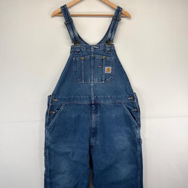Carhartt（カーハート） 古着 オーバーオール デニム 大きいサイズ