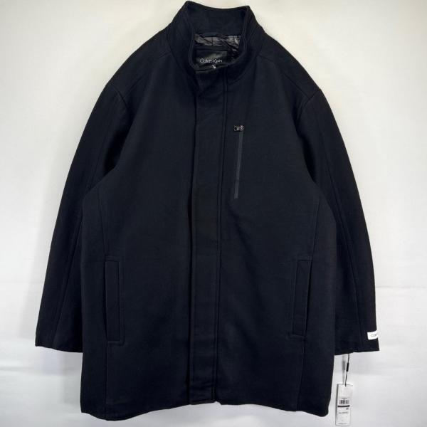 新品タグ付きカルバンクライン ウールコート ウール100% Lサイズ