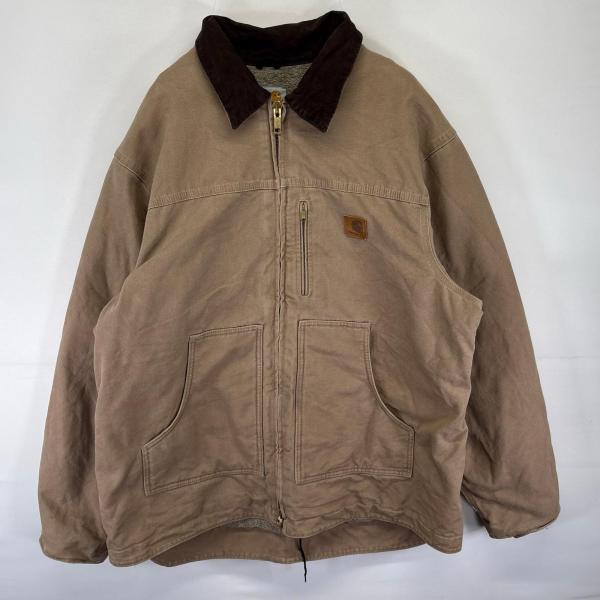 Carhartt（カーハート） 古着 ダック ジャケット フルジップ Sandstone