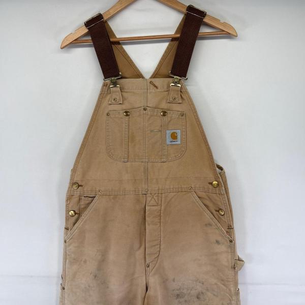 Carhartt（カーハート） 古着 ダック オーバーオール ワンポイント