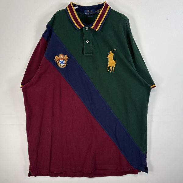 POLO RALPH LAUREN（ポロ・ラルフローレン） 古着 鹿の子 半袖