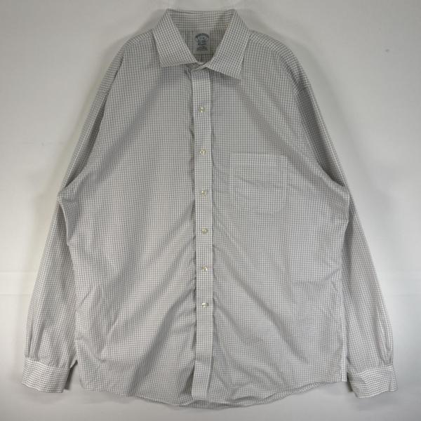 90s ブルックスブラザーズ チェック ライト フランネル シャツ レディース M 古着 90年代 オールド BROOKS BROTHERS ネルシャツ 長袖シャツ 90s USA製 Brooks Brothersブルックスブラザーズ タータンチェック