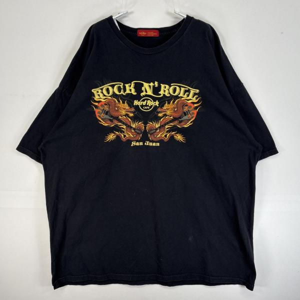 古着 ハードロックカフェ Hard Rock Cafe 半袖Tシャツ プリント